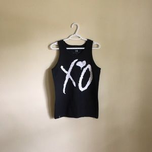The Weeknd Official XO Black Tank Merch